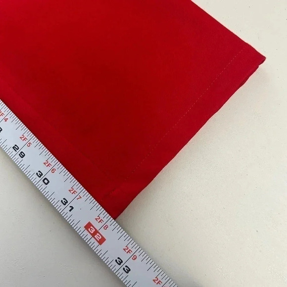 Ricki’s Slim Fit Zip Pocket Micro Twill Pants Red Size 2 - Picture 13 of 15